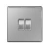 BG 10A 2 Gang 2 Way Plate Switch (10 For @1.9 Each)